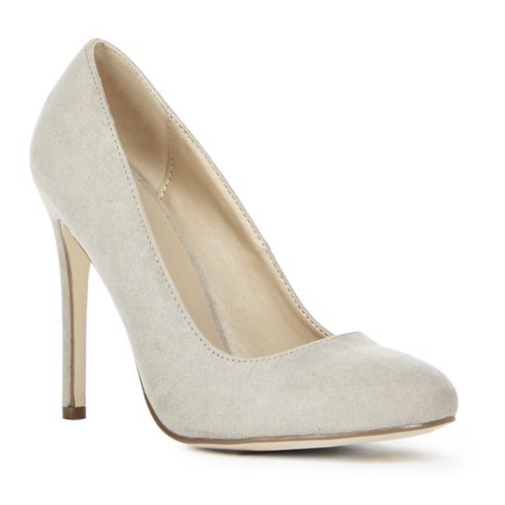 Just Fab Cleonia Faux Suede Stiletto Heels - Picture 5 of 13